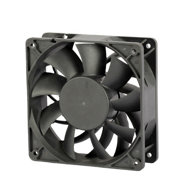 120x120x38mm High Speed Big Volume 12V 24V 48V DC Cooling Fan 2700 RPM Ball Bearing Plastic Electric OEM/ODM