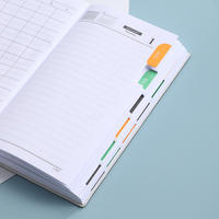 Agenda hebdomadaire Myway Custom 2026, couverture en cuir rigide, reliure cousue, bloc-notes, agenda intelligent effaçable, papeterie recyclée
