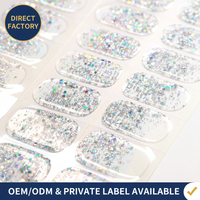 KIKILEE Bandes d'ongles en gel entièrement durcies, sans lampe UV, prêtes à l'emploi, autocollants pour ongles longue durée, imperméables, pour nail art