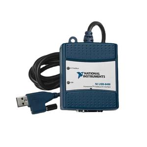 NI-USB-8486 อุปกรณ์อินเทอร์เฟซฟิลด์บัส USB แบบพอร์ตเดียว เครื่องมือวัดอิเล็กทรอนิกส์ โดย National Instruments - Product Image 2