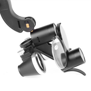Occhiali Ingrandenti Dentali Binoculari 6X 2,5X 3,5X con Lampada Frontale a LED da 5W Strumenti per Dentista Odontoiatria - Product Image 4