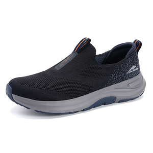 Nuovo all'ingrosso slip on Casual in vera pelle <span class=keywords><strong>scarpe</strong></span> <span class=keywords><strong>scarpe</strong></span> da passeggio per <span class=keywords><strong>uomo</strong></span> di grandi dimensioni <span class=keywords><strong>46</strong></span> maglieria traspirante leggero marchio di <span class=keywords><strong>scarpe</strong></span> da passeggio - Product Image 1