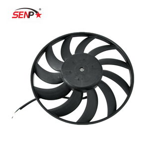 Para SENP, ventilador de radiador de 12V de alta calidad, ajuste directo para Audi A6 2005-2011 OEM <span class=keywords><strong>4F0</strong></span> <span class=keywords><strong>959</strong></span> <span class=keywords><strong>455</strong></span> para piezas de coche de segunda mano - Product Image 1