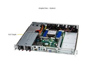 SYS-112B-FWT 1U เซิร์ฟเวอร์แบบแร็คแบบเปลือย (Barebone) รองรับ DDR5 ECC NVMe ฮอตสวอป ช่องเสียบเดี่ยว  พร้อม IO ที่ปรับแต่งได้ สำหรับการประมวลผลแบบ Edge Computing และอุปกรณ์เครือข่ายแบบกำหนดเอง - Product Image 1
