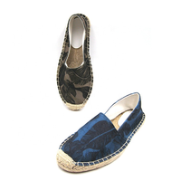Nickecin — Espadrilles d'été pour femmes, chaussures à semelle en chanvre naturel,