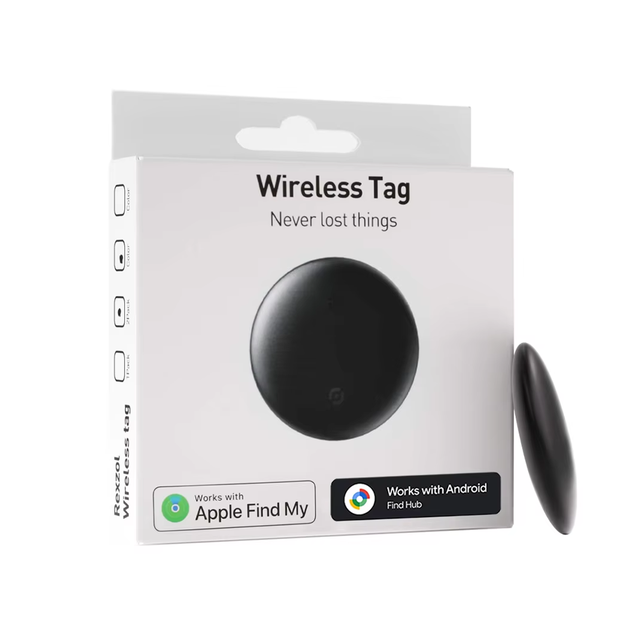 IOS Android Smart Pet Tracker Bluetooth 5G LBS IPX6 Waterproof Silicone Anti-Lost Locator 1-Year Battery Life for Car Key Kids