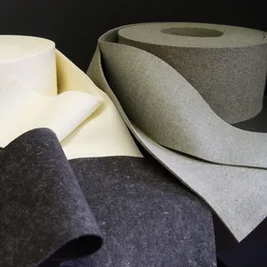 sae F-7 grey 1'' thick felt strip oil liquid absorption wool felt wholesale for industry
