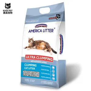 Máquina de arena para mascotas, productos para gatos con sello de olor ultra americano, fácil de limpiar, el mejor precio, venta al por mayor