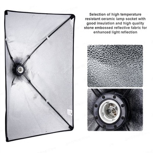 Takenoken 50x70cm pour kit d'éclairage Softbox Lampes à économie d'énergie 20x28 'Accessoire d'équipement de studio photo pour la photographie - Product Image 3