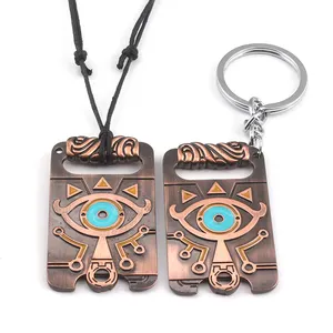 Collar con Colgante de Ojos de The Legend of <span class=keywords><strong>Zelda</strong></span>: <span class=keywords><strong>Breath</strong></span> of the Wild, Juego de Anime - Product Image 1