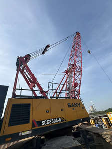 Nueva Llegada |   Grúa sobre orugas usada SANY SCC850A-6 de 85 toneladas, modelo 2021, propiedad propia, con pluma de 49m - Product Image 3