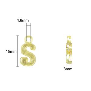 Cuentas de Letras Mixtas de Plástico y Lucite, Cinturón de Colores, Colgante Inglés, Abalorios Hechos a Mano - Product Image 6