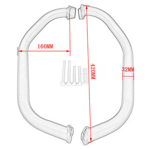 Último Modelo 2026 - Barra Protectora Anticaídas para Motocicleta, Protector de Chasis/Barra Anticaídas/Barra Grande para Suzuki Boulevard M109R 2007 - 2016 - Product Image 2