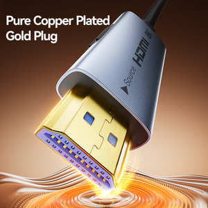 <span class=keywords><strong>Cable</strong></span> de Fibra Óptica HDMI 2.1 de Ultra Alta Velocidad Jasoz 8K, 10m 15m 20m 30m 40m 50m, 48Gbps 4K 240Hz EARC HDR, <span class=keywords><strong>Cable</strong></span> AOC de Larga Distancia - Product Image 2