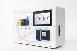 Distributore Automatico di Profumi da Parete, Dispenser di Fragranze Ricaricabile, Piccola Macchina Vending per Profumi - Product Image 3