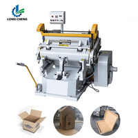 Machine de découpe semi-automatique à indentation plate avec surveillance à distance pour boîtes en carton ondulé et boîtes couleur