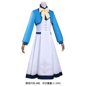 <span class=keywords><strong>Le</strong></span> <span class=keywords><strong>Secret</strong></span> de l'Écho Silencieux Ensemble de Cosplay en Polyester pour Femmes Late Yami Cos Robe Monica Costume de Performance Bidimensionnel - Product Image 5