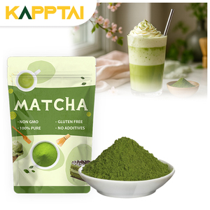 Poudre de Matcha riche en L-Théanine, provenant de variétés de thé japonaises et chinoises, fini crémeux et riche en Umami pour Matcha Latte, Smoothies et pâtisseries - Product Image 2