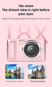 Bán Chạy Nhất 64MP Mini Máy Ảnh Kỹ Thuật Số Ống Kính <span class=keywords><strong>Zoom</strong></span> Độ Nét Cao 4K Chức Năng Ghi Âm 2.8-Inch IPS Màn Hình Cho Sinh Viên - Product Image 2
