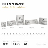 Tarjetas Metálicas con Acabado Negro Mate Personalizadas, Placa de Identificación de Aluminio, Placa Grabada en Blanco, Etiqueta Adhesiva para Equipos Láser