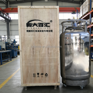 Réservoir d'azote liquide en acier inoxydable auto-pressurisé YDZ200, certifié CE, programme de refroidissement de laboratoire, dispositif industriel cryogénique - Product Image 1