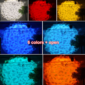 Créez des éclairages publicitaires extérieurs époustouflants : <span class=keywords><strong>projecteur</strong></span> <span class=keywords><strong>LED</strong></span> 300W sans zoom à effet d'ondulation d'eau, indice de protection IP65 pour piscines, jardins et paysages - Product Image 4