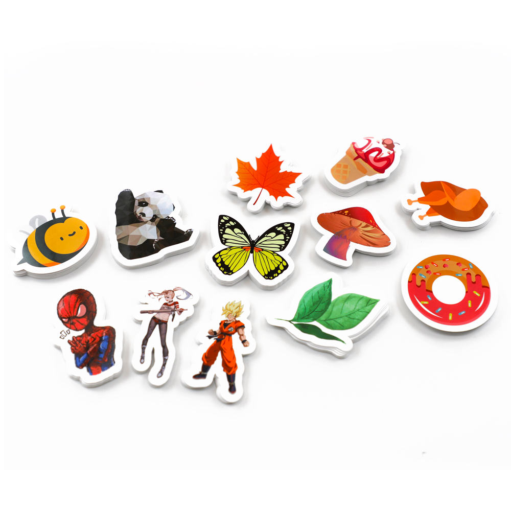 Good price for various brand label stickers removable die-cut label stickers