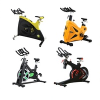 Bicicleta de Spinning Vertical Comercial - Bicicleta de Ejercicio Cardiovascular Silenciosa con Resistencia Magnética para Gimnasio en Casa, Monitoreo de Frecuencia Cardíaca, Capacidad de 150 kg