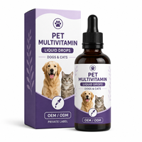 Poudre multivitaminée pour animaux de compagnie pour chiens et chats Fabricant OEM sous marque privée
