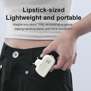 Wopow <span class=keywords><strong>2026</strong></span> חדש לגמרי, סוללת גיבוי ניידת אולטרה מיני דבורה קטנה, 5000 מיליאמפר/שעה, מטען מהיר, סוללת גיבוי מיני - Product Image 2