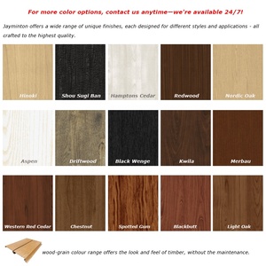 Paneles de Aluminio <span class=keywords><strong>para</strong></span> Revestimiento Exterior, Revestimiento Metálico con Aspecto de Madera <span class=keywords><strong>para</strong></span> Viviendas - Product Image 3
