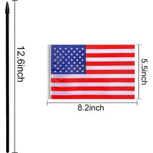 Ensemble de 22 drapeaux de pays d'Amérique latine, petits drapeaux à main en polyester durables et imperméables, 5x8 pouces - Product Image 5