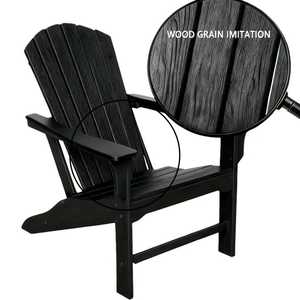 Banc de douche moderne MEISEN en HDPE, table et chaise d'extérieur, durable, imperméable, résistant aux UV, coussin à séchage rapide, portable, pour parc - Product Image 4