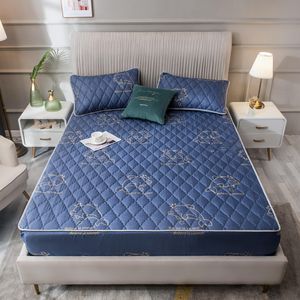 Chapeau complet de lit en polyester à pince en coton imperméable, type drap <span class=keywords><strong>housse</strong></span> anti-acariens et anti-urine - Product Image 2