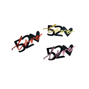 Honey And Sweetness <b>Acrylic</b> Cake Decorations 520 Valentine's Day Birthday Qixi Festival Couple Confession Cake Plugin - Product Image 5