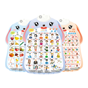 Poster Educativo per Bambini con Alfabeto ABC Parlante <span class=keywords><strong>3D</strong></span>, Tabella Elettronica in Plastica da Parete con Audio in Inglese - Product Image 1