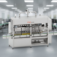Machine de remplissage linéaire intelligente multi-têtes pour détergent liquide et savon, personnalisable