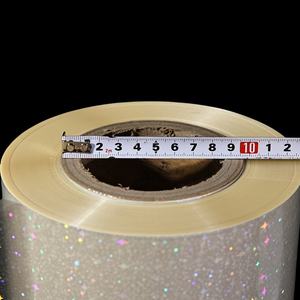 330mm*200m*25 Mic 3D Hologram HolographicTransparent Transparency Pet Bopp Hot Thermal Lamination Laminating Film Roll - Product Image 4