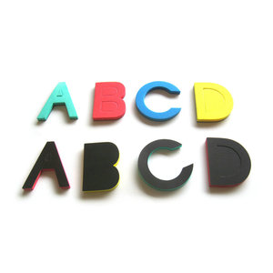 <span class=keywords><strong>Lettres</strong></span> et <span class=keywords><strong>chiffres</strong></span> <span class=keywords><strong>magnétiques</strong></span> en mousse EVA, autocollants de réfrigérateur, personnalisés, doux, jouets pour enfants - Product Image 3