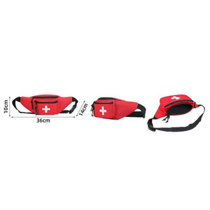 Riñonera <span class=keywords><strong>de</strong></span> Emergencia para Exteriores con Correa Ajustable, Bolsa Médica <span class=keywords><strong>de</strong></span> Primeros Auxilios para la Cintura con Logotipo Personalizado - Product Image 6