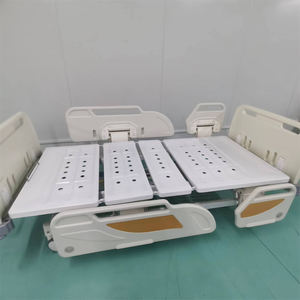 Lit médical manuel YUDA, lit d'hôpital, structure en acier inoxydable, certifié ISO/CE, garantie 1 an pour les soins aux patients - Product Image 6