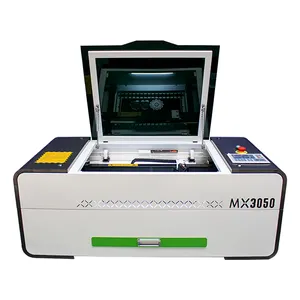 Trung quốc sản xuất máy tính để bàn CO2 Laser khắc 300*500 mét Máy khắc MX-3050 khắc laser Máy cắt