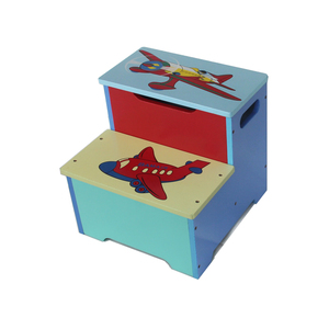 OOD-taburete <span class=keywords><strong>de</strong></span> <span class=keywords><strong>dos</strong></span> escalones para niños y adultos, <span class=keywords><strong>escalera</strong></span> <span class=keywords><strong>de</strong></span> <span class=keywords><strong>madera</strong></span> <span class=keywords><strong>de</strong></span> 2 escalones para usar en la cocina, el baño o cualquier otro lugar - Product Image 3