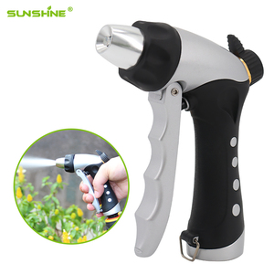 Pistolas de <span class=keywords><strong>Agua</strong></span> de Jardín de Aleación Resistente SUNSHINE - Rociador <span class=keywords><strong>con</strong></span> Gatillo Frontal Ajustable y Cabezal de Latón para Exteriores y Patios - Product Image 1