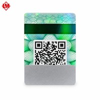 Film anti-lumière bleue personnalisé, code QR à gratter, étiquette holographique 3D, autocollant de sécurité anti-contrefaçon, autocollant traçable auto-adhésif