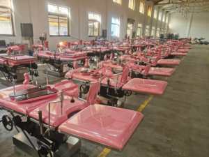 โต๊ะไฮดรอลิกสำหรับจัดส่งทางนรีเวชโต๊ะคลอดแบบแมนนวล - Product Image 6