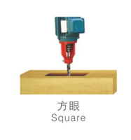 Machine à mortaiser verticale manuelle Fuma MS362 pour le travail du bois 220V/380V 200x25.4mm Taille maximale de la mortaise 2800 tr/min Vitesse du broche