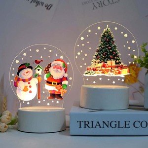 Đồ trang trí Giáng sinh, đèn, cây thông, quà tặng, đồ trang trí, sản phẩm cao cấp, đồ trang trí nhà cửa, bộ quà tặng, đèn bàn, đèn ngủ 2025 - Product Image 4