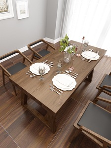 Modern Furniture Wood <strong>Top</strong> Dining <strong>Tables</strong> Chairs Set Design Dining <strong>Tables</strong> for sale - Product Image 2
