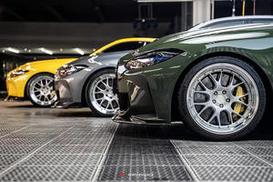 POUR <span class=keywords><strong>BBS</strong></span> <span class=keywords><strong>BMW</strong></span> 2 pièces Structure Chrome Forgé Roues de Voiture - Product Image 5